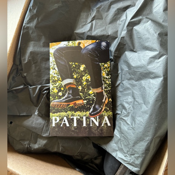 Patina Men’s Boots Size 9.5 Shadow Black - Picture 7 of 11